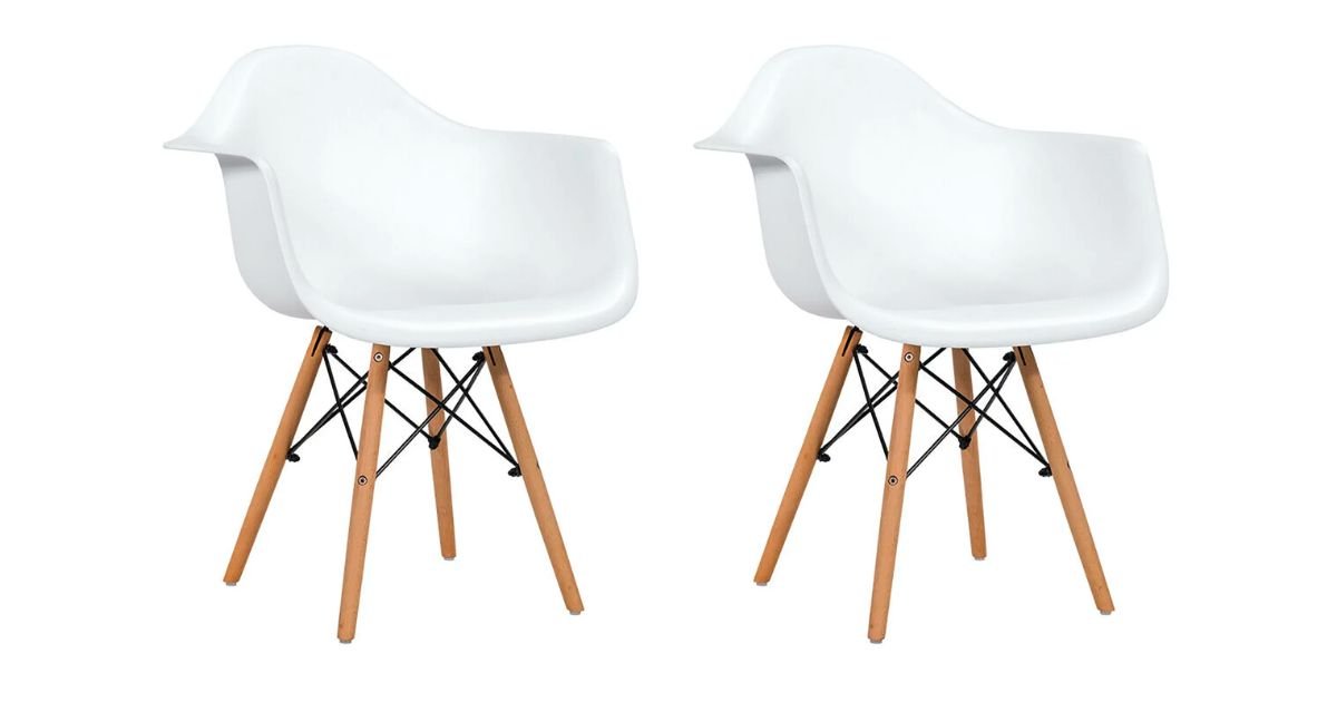 Set de 2 Sillas Modernas para Comedor