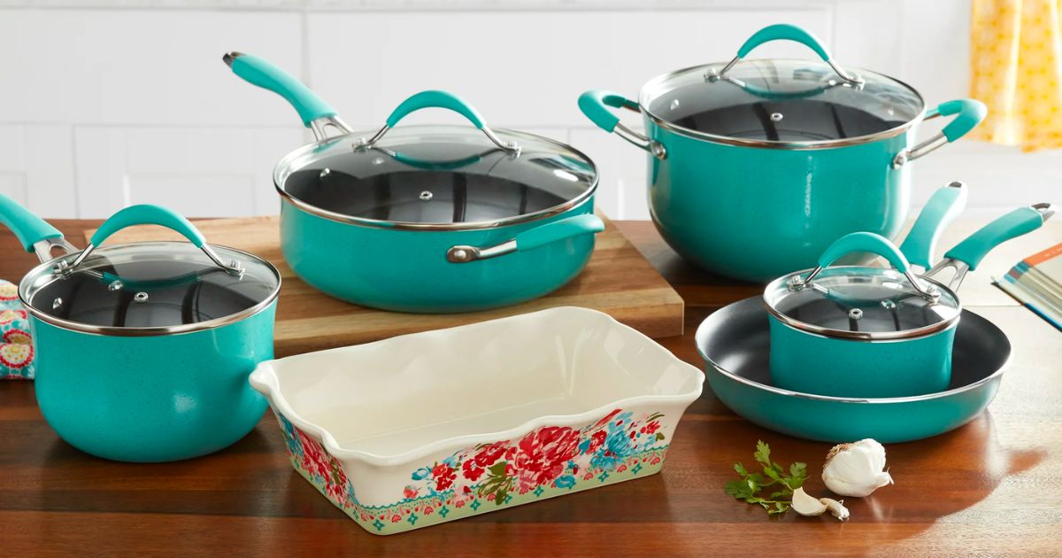 Set de Utensilios de Cocina The Pioneer Woman 10-Piezas