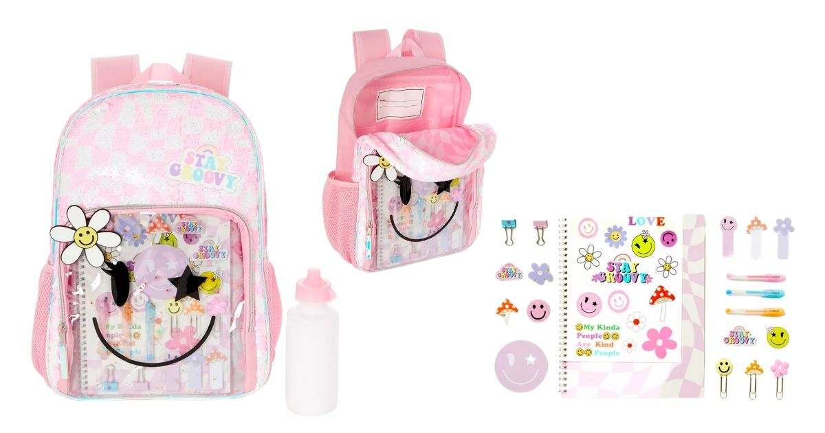 Bulto-Backpack-Inmocean-Flower-Checker-Emoji