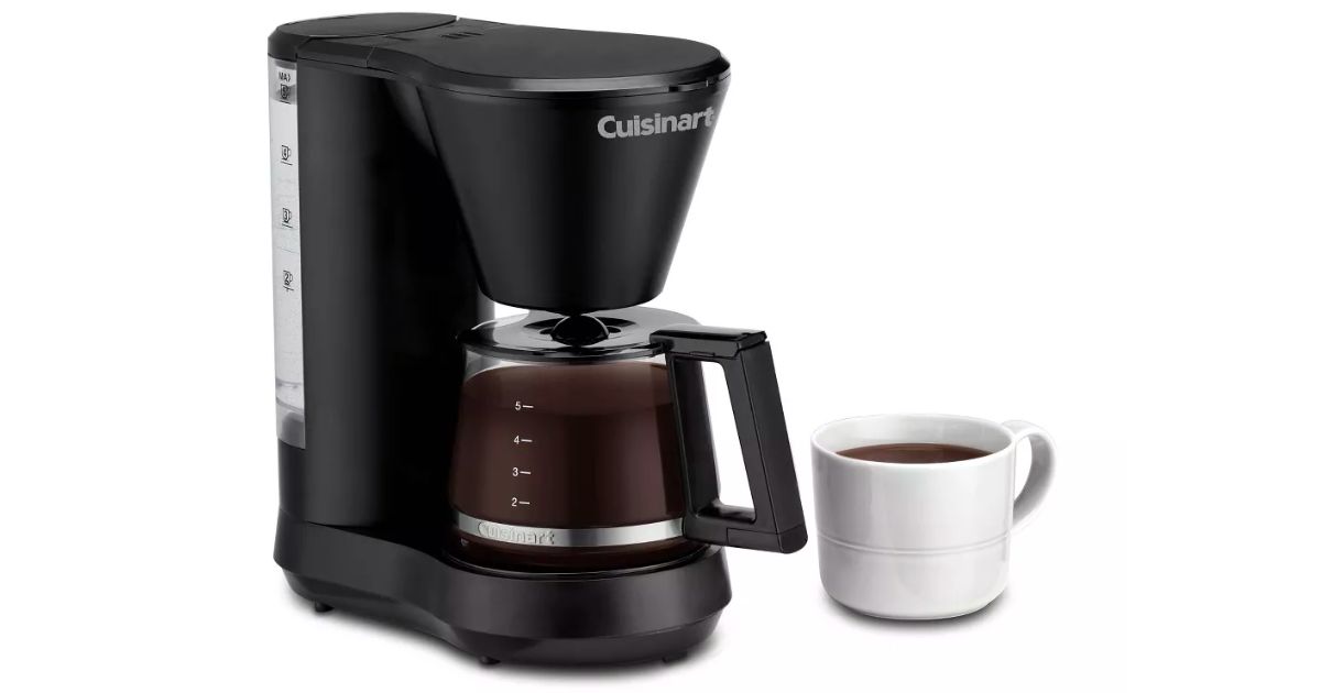Cafetera Compacta Cuisinart de 5-Tazas