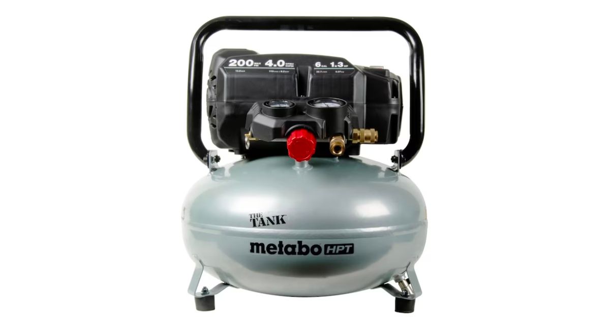 Compresor de Aire Portátil Metabo HPT 6-Gal