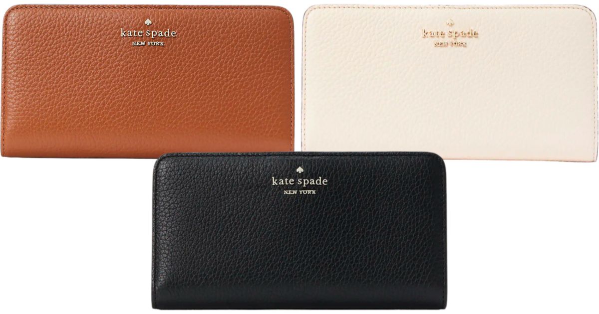 Kate Spade Dumpling Large Slim Bifold Wallet