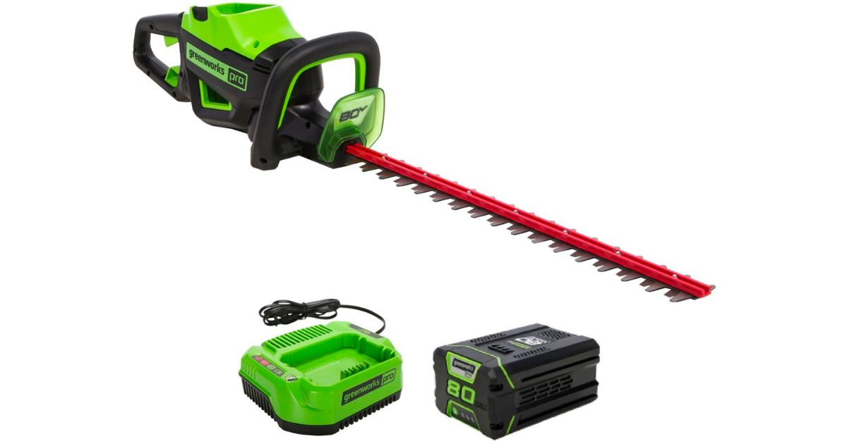 Greenworks Brushless Hedge Trimmer