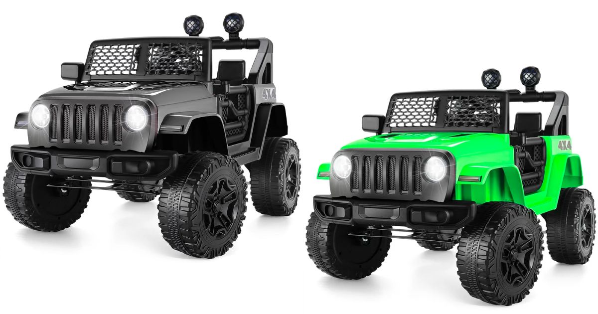 12V Kids Powered Ride on Truck Car