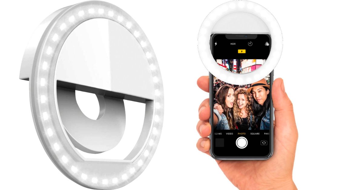 Anillo de Luz LED con Clip