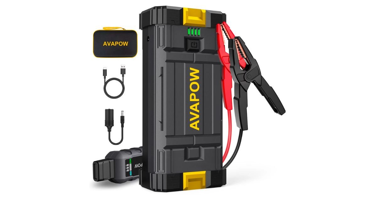 Auto Jump Starter AVAPOW