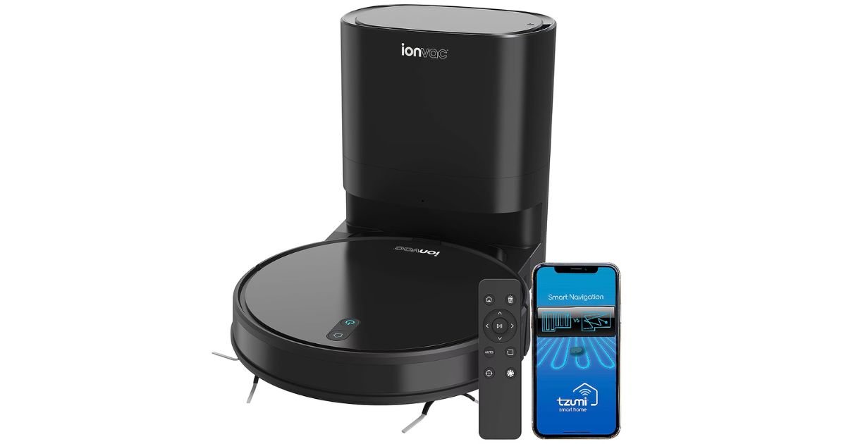 IonVac SmartClean V4 Robotic Vacuum