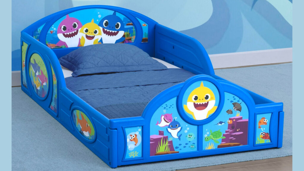 Cama-Baby-Shark-Para-Ninos