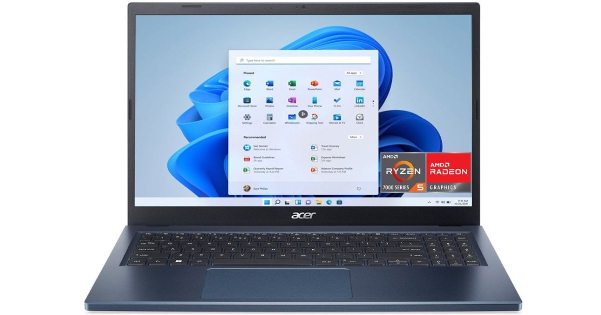 Acer - Aspire 3 Thin & Light Laptop - 15.6 Full HD IPS Touch Display - Steam Blue