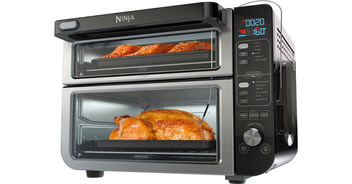 Horno Doble Inteligente Ninja 12-en-1