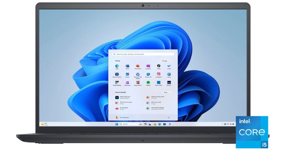 Dell Inspiron 15 3520 Touch Laptop