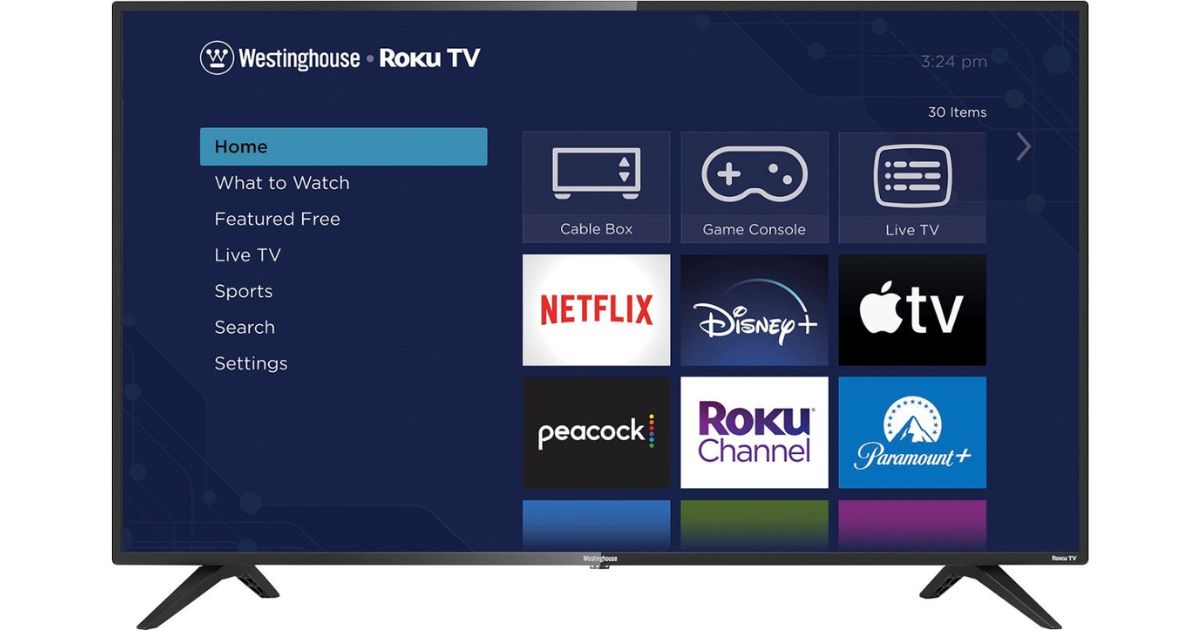 Westinghouse FHD Smart Roku TV 43-In