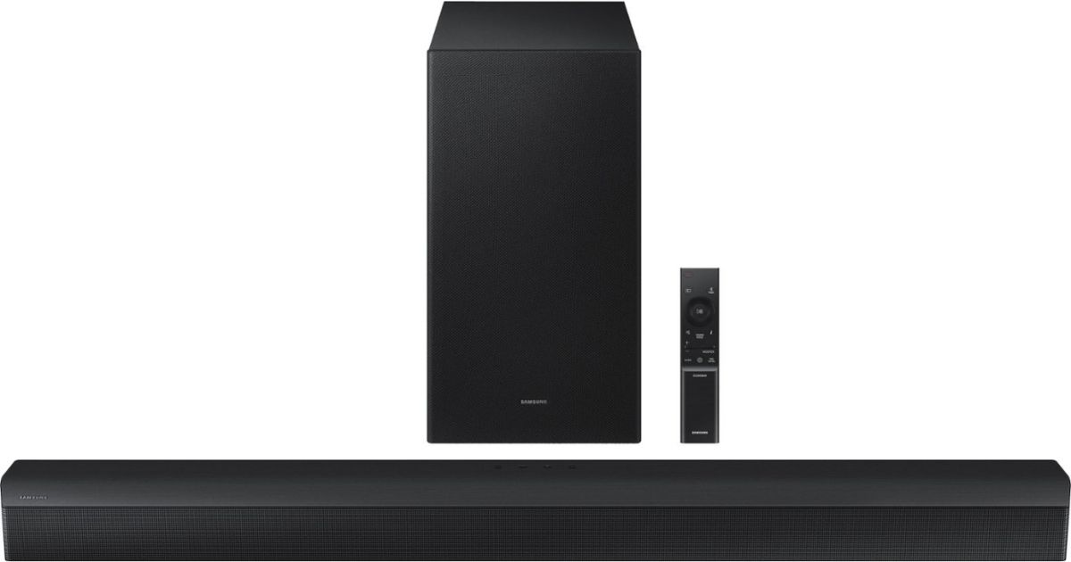 Samsung Soundbar with Wireless Subwoofer