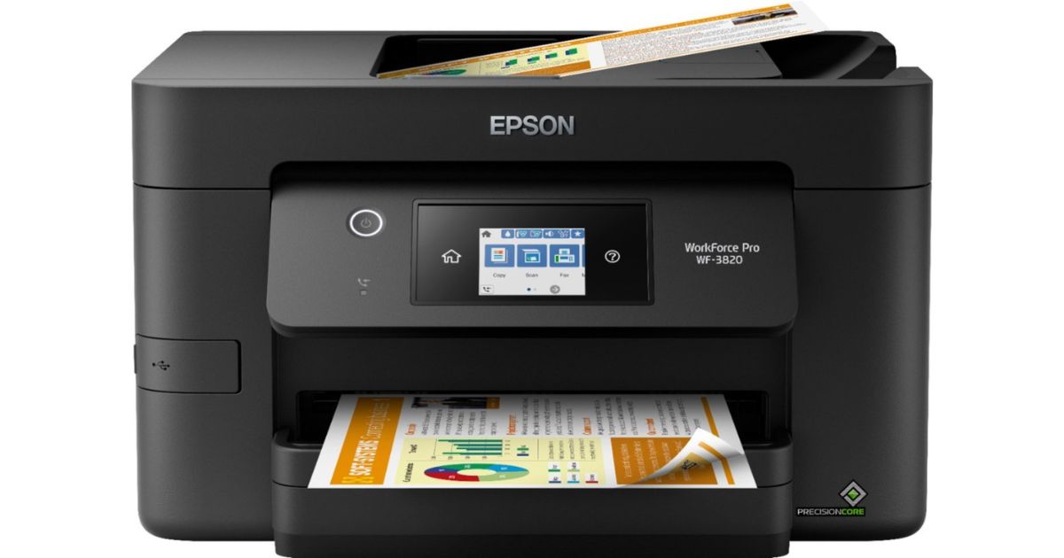 Impresora Epson WorkForce Pro WF-3820 Wireless All-in-One