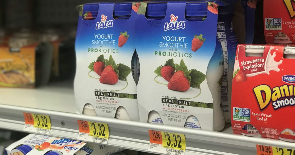 LaLa Yogurt Smoothie GRATIS en Walmart