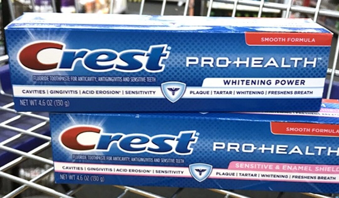 3 Pasta dental Crest Pro-Health GRATIS en Walgreens