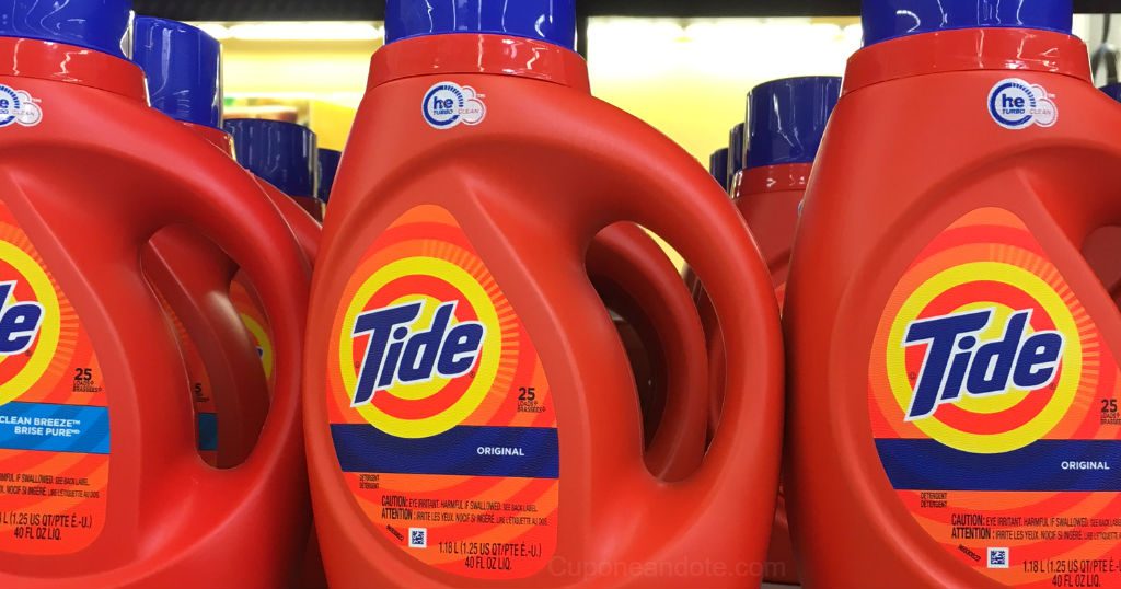 Detergente liquido Tide de 25 tandas