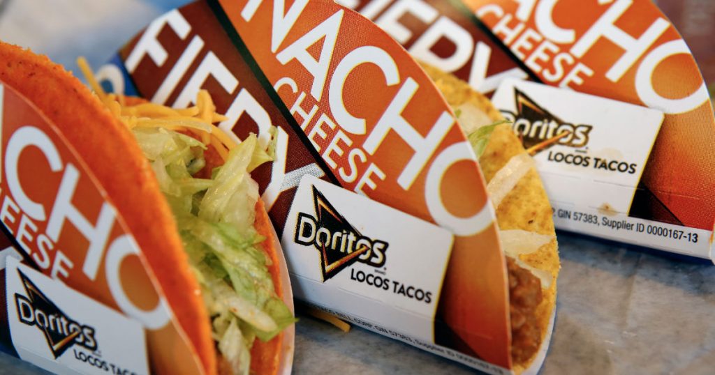 Doritos Locos Tacos GRATIS en Taco Bell
