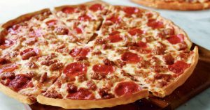Pizza GRANDE con dos ingredientes