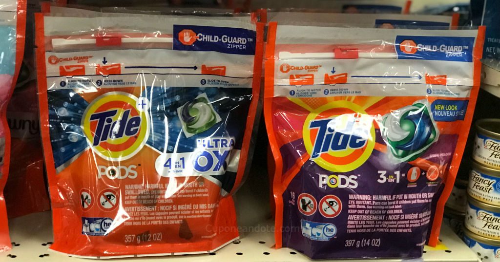 Tide Pods de 12-16 ct