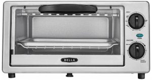 Horno tostador con capacidad para 4 rebanadas