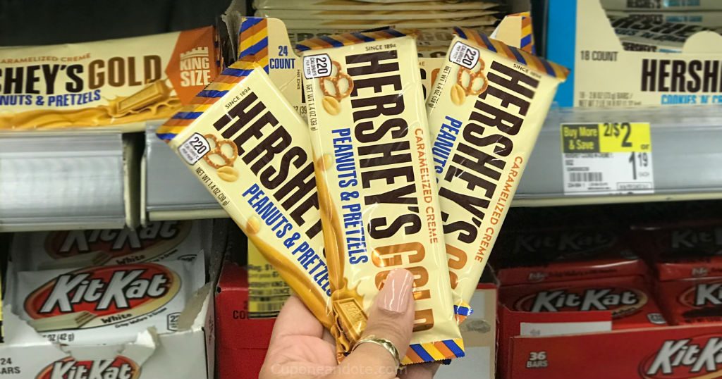 Barras de Chocolate Hershey’s Gold