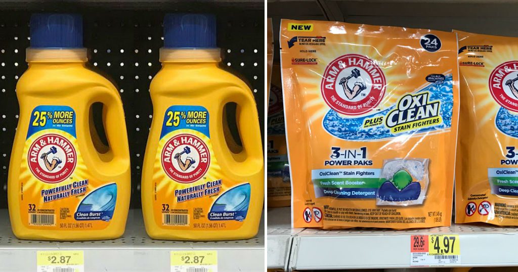 Detergentes Arm & Hammer