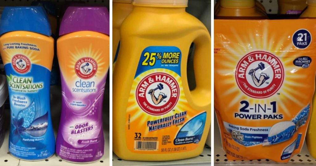 Detergentes Arm & Hammer