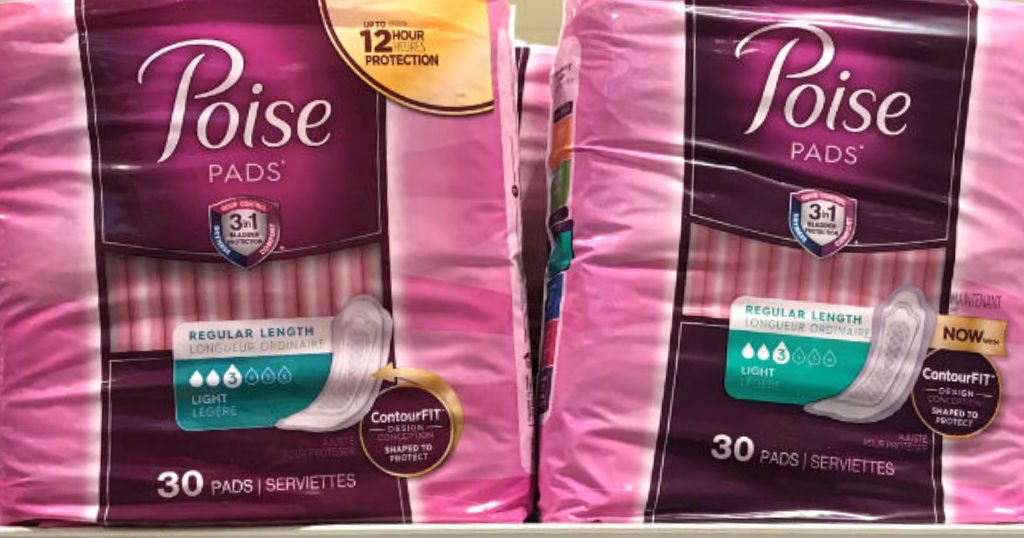Poise Pads de 30 ct