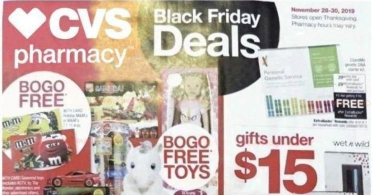Shopper de CVS Black Friday 2019
