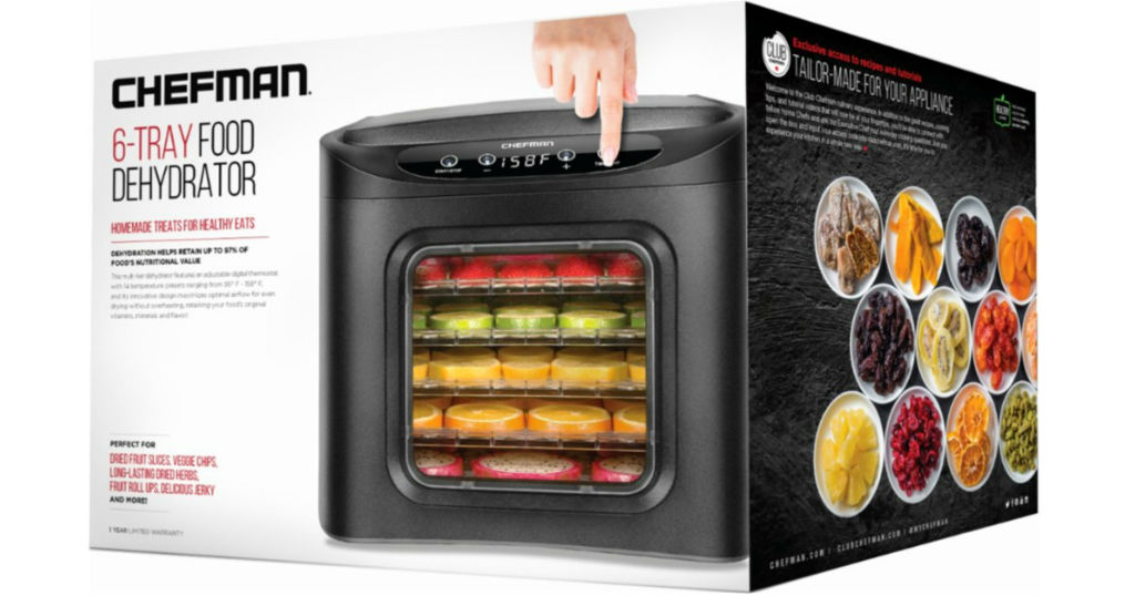 Deshidratador de alimentos marca Chefman