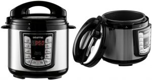 Olla a presión marca Gourmia