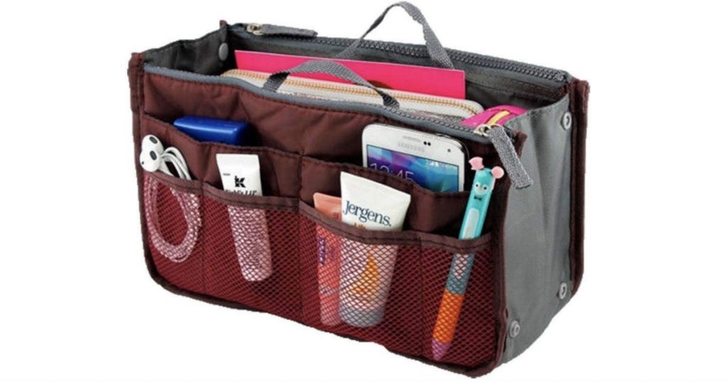 Bolso Organizador color vino