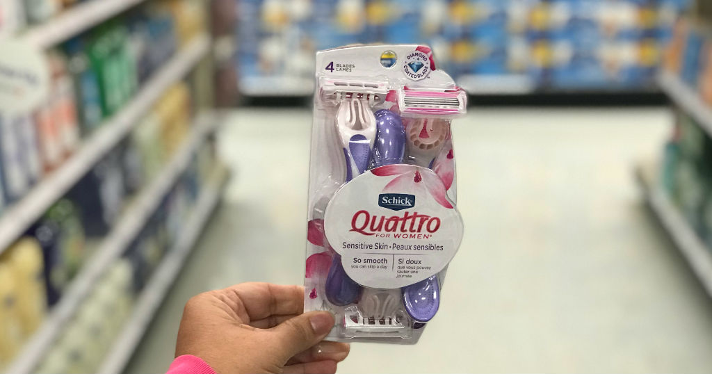Rasuradoras Schick Quattro