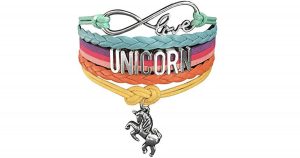 Linda Pulsera con Unicornio hecha a mano