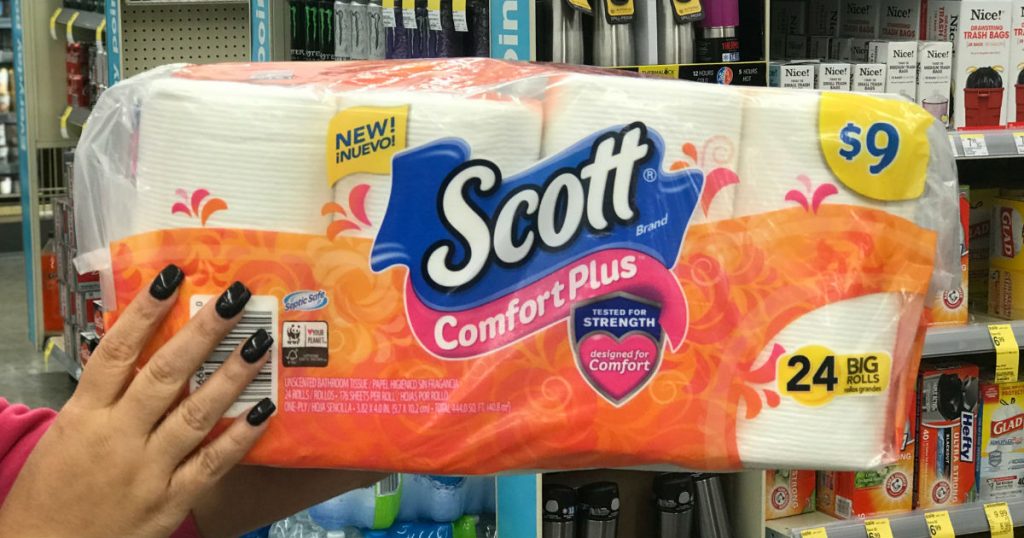 Papel Scott Comfort Plus de 24 rollos