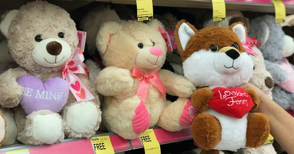 Peluches para San Valentin