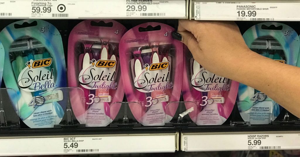 Rasuradoras BIC en Target