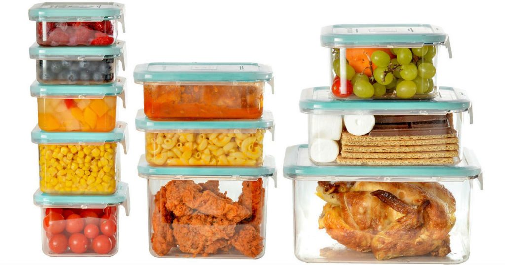 Set de Recipientes para Comida Wellslock Classic 22-Piezas