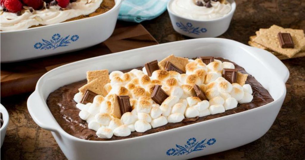 Set de Ceramica CorningWare 4-Piezas SOLO $9.99 (Reg $20)