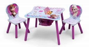 Set de Mesa y Sillas Frozen con Almacenamiento en Walmart