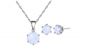 Set de Pantallas y Collar Opal en Amazon