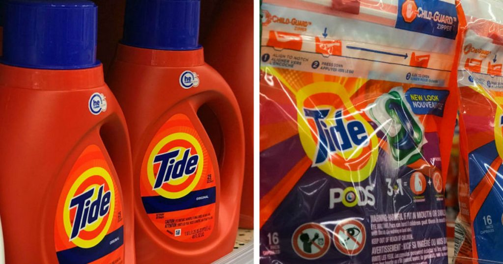 Tide liquido y PODS