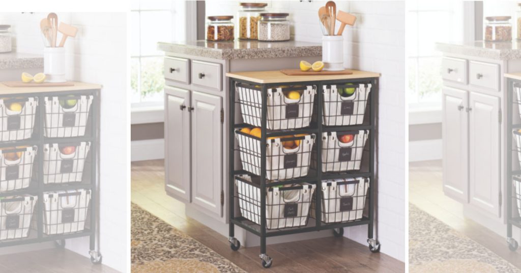 Carrito de 6 Gavetas Better Homes and Gardens en Walmart