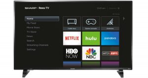 Televisor Sharp con Roku