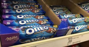 Barra de Chocolate Milka Oreo