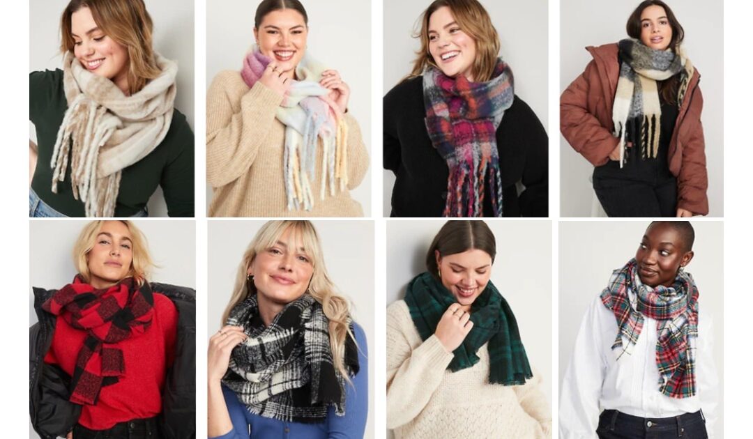 Bufandas de Mujer a solo $10 (Reg. $23) en Old Navy