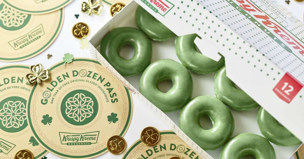 Donas con Glaseado Verde