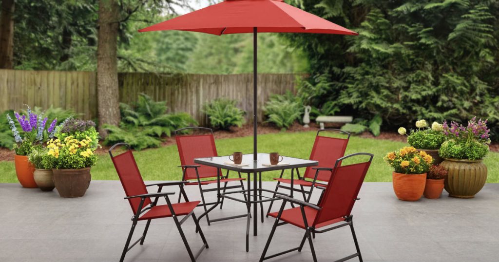 Mainstays Albany Lane 6-Piezas Para Patio en Walmart