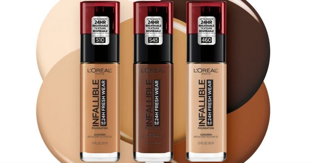Muestra de L'Oreal Infallible Fresh Wear Foundation